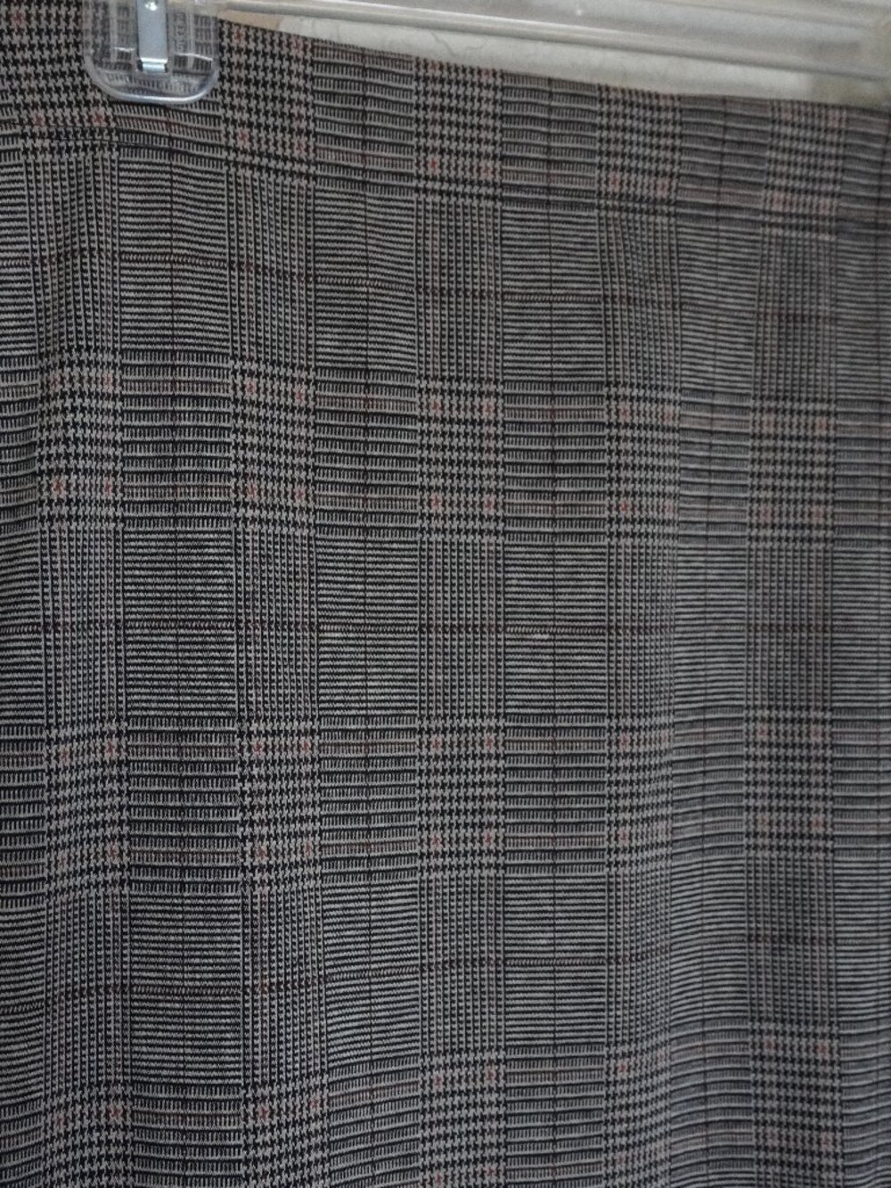 Midi Plaid Skirt